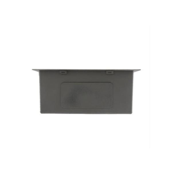 Кухонная мойка Gappo GS4444-6 440x440x215mm 0.8мм с коландером Черный