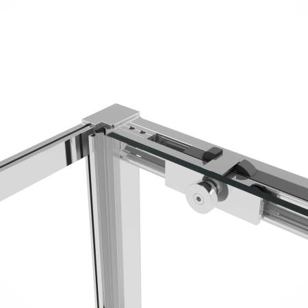 Душевой уголок Vincea Slim Soft VSR-1SS8013CL, 1300*800, хром, стекло прозрачное