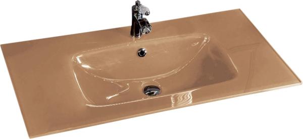 Столешница Boheme стекло 100см моноблок CAPPUCINO monaco 852-100-CP monaco