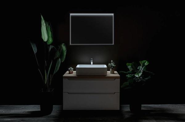 Зеркало Silver Mirrors Эдисон 900х650 бесконтактный сенсор