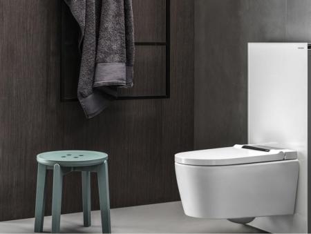 Унитаз-биде Geberit AquaClean Sela 146.224.21.1 (глянцевый хром) подвесной