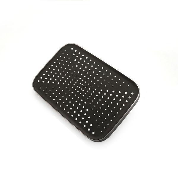 Верхний душ Vincea  с держателем VSHD-41CGM, вороненая сталь