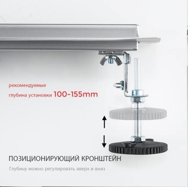 Душевой трап Gappo G84007-4 сатин 70x400