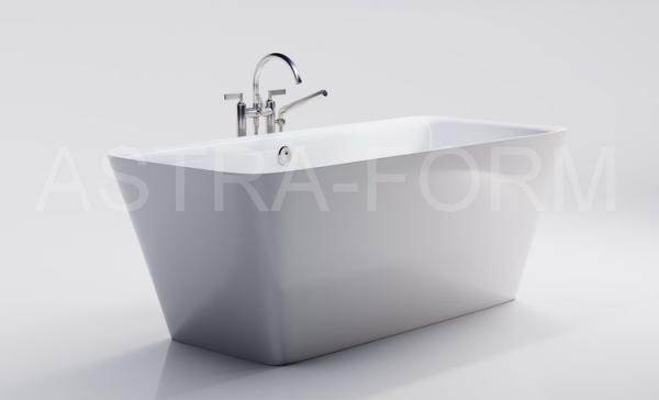 Ванна Astra Form ОРИОН 170х75 белая иск. камень