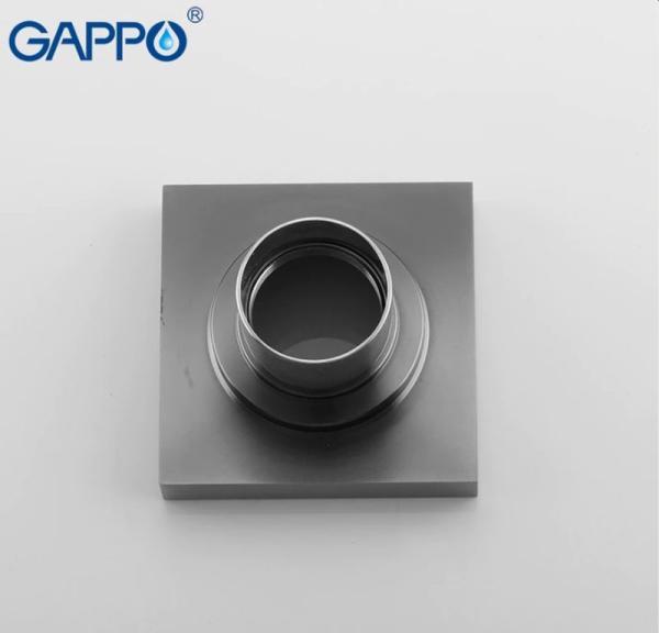 Душевой трап Gappo G81005-4 бронза 100x100мм