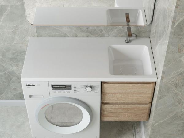Раковина над стиральной машиной Madera Kamilla 100, правая