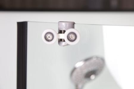 Душевая кабина Niagara NG-6708-14BKTG 900х900х2100-2400 высокий поддон 40см стекло прозрачное черные профиля