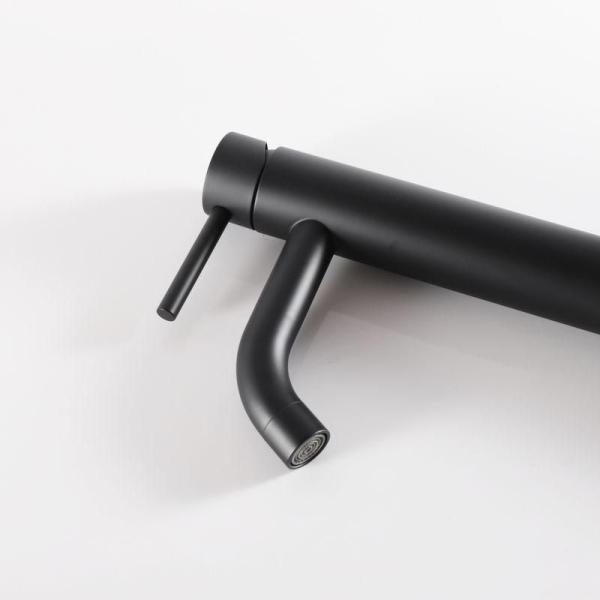 Смеситель Gid Inga SS096-BM-D для раковины Черный матовый