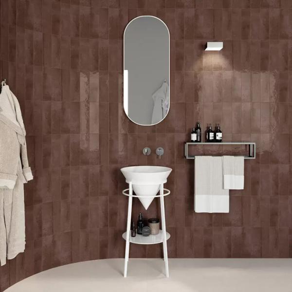 Kerama Marazzi Cono 42 Зеркало 42см., подвесное, цвет: белый матовый