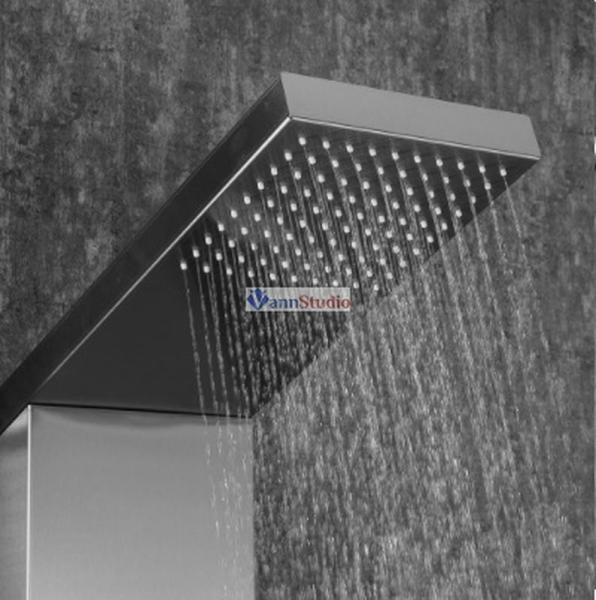 Душевая панель Frap F24005-5 сатин для ванны