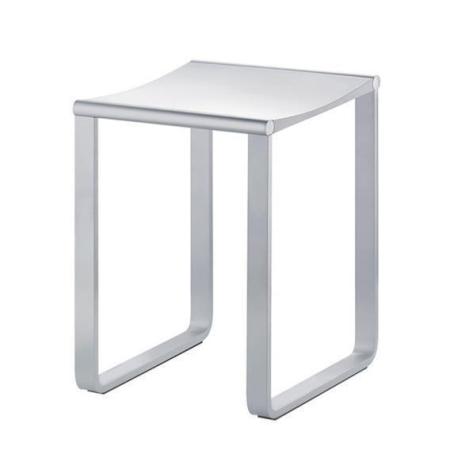 Табурет для душа Keuco Plan 14982170051, алюминий серебристый/белый