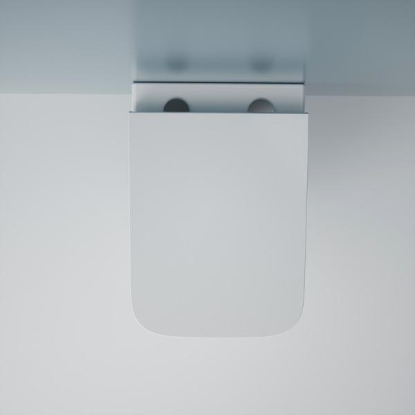 Унитаз подвесной ESBANO GARTEZ-51 безободковый подвесной белый 510x360x360