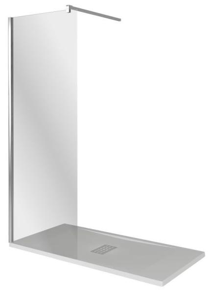 Душевой уголок GOOD DOOR WALK IN SP-110-C-CH 110x90 прозрачное