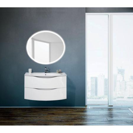 Зеркало Belbagno SPC-VST-600-800-LED-BTN Led подсветка вкл/выкл 600x30x800