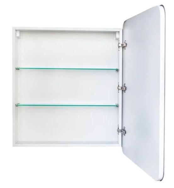 Зеркало-шкаф Style Line Elfante Каре 70*80 с подсветкой, сенсор на зеркале