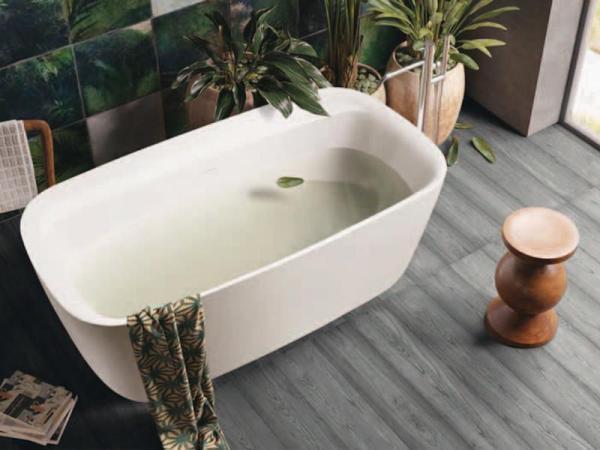 Ванна Hatria Y8AH01 170x78 из акрила (слив-перелив в комплекте), белый глянец