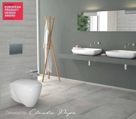 Унитаз BeWash Helenen подвесной безободковый с сиденьем микролифт белый глянец 69303201