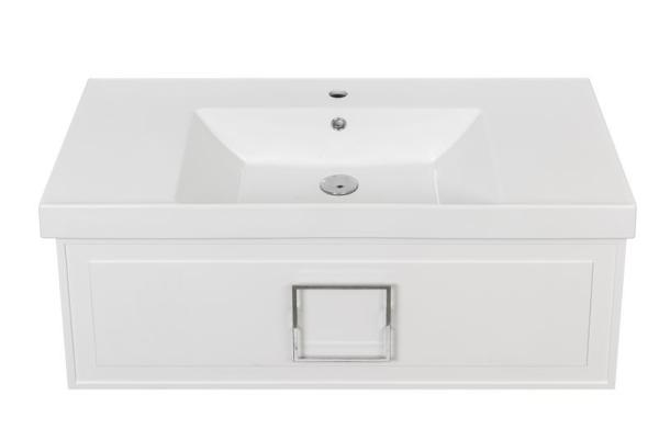 Тумба под раковину LA FENICE Cubo Bianca белый 100 FNC-01-CUB-B-100 белый матовый