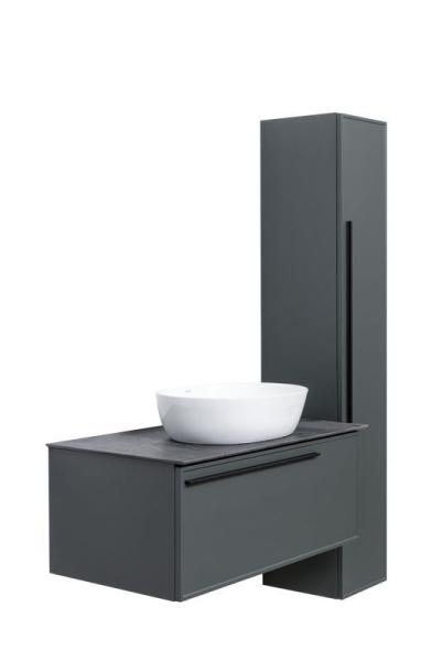 Тумба под раковину LA FENICE Elba Grigio серый 100 FNC-01-ELB-G-100 серый матовый зелёный матовый