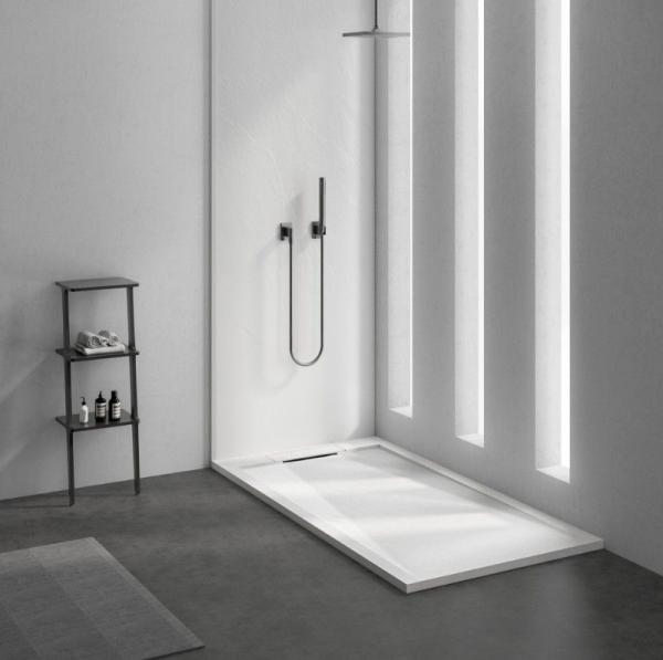 Поддон 120x90 литьевой мрамор белый Esbano ESP-LX129W