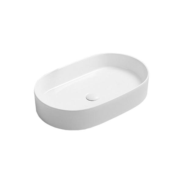 Раковина Vincea VBS-50760, 600*380*122, накладная, цвет белый фарфор