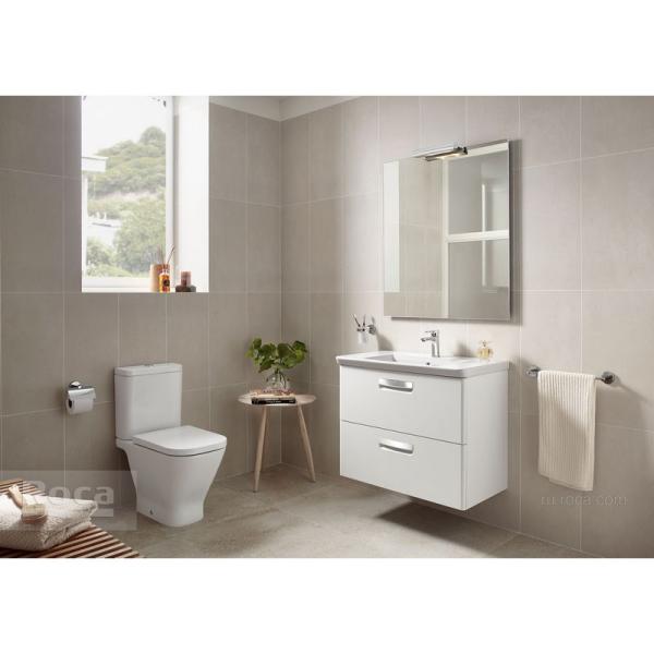 Тумба под раковину Roca The Gap 70 белый глянец ZRU9302878