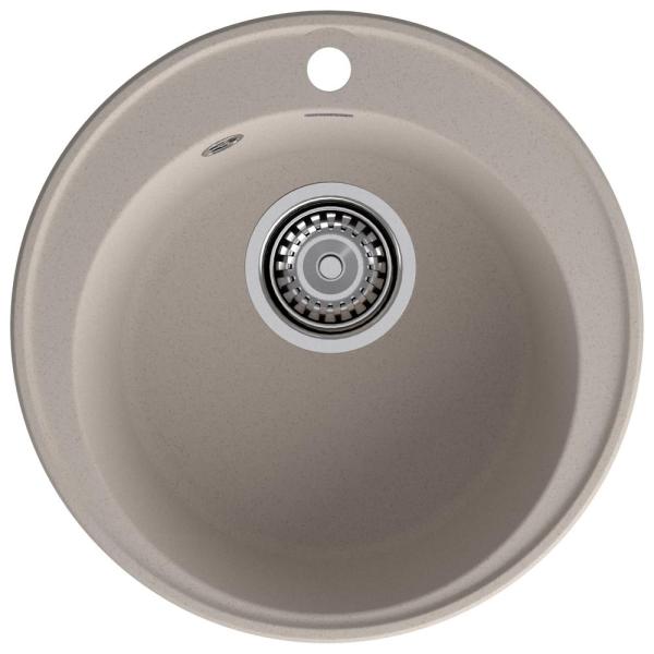 Кухонная мойка GranFest QUARZ 8, песочный