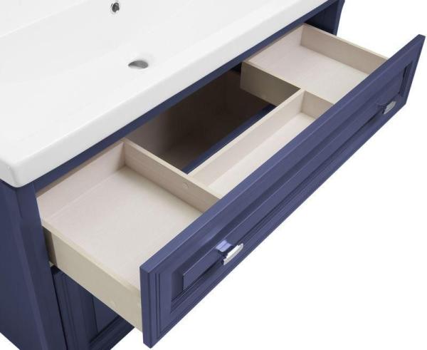 Тумба ASB Woodline Кастелло 100 Пейна (Серый) без раковины